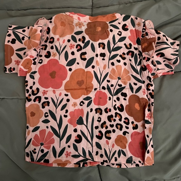 CHASER KIDS RUFFLE TOP TODDLER/LITTLE KIDS SIZE 5 NEW NWT - Picture 3 of 4